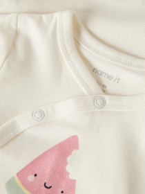 NAME IT Wrap Body Vubie Cloud Dancer Watermelon